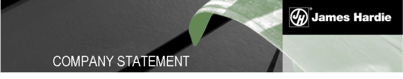 (JAMES HARDIE LOGO)