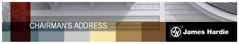 (JAMES HARDIE CHAIRMAN'S ADDRESS)