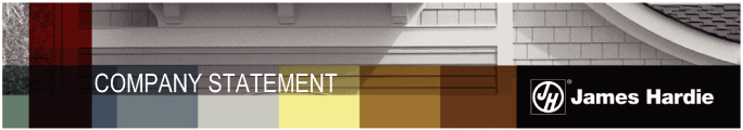 (JAMES HARDIE LOGO)