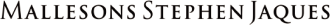 (MALLESONS STEPHEN JAQUES LOGO)