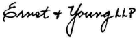 (ERNST & YOUNG LLP)