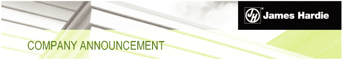 (JAMES HARDIE LOGO)