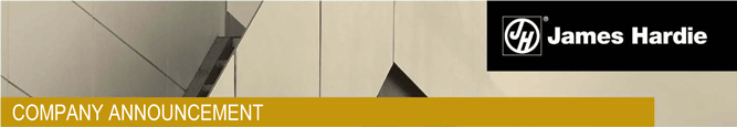 (JAMES HARDIE LOGO)