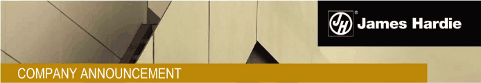 (JAMES HARDIE LOGO)