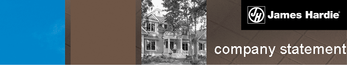 (James Hardie Letterhead)