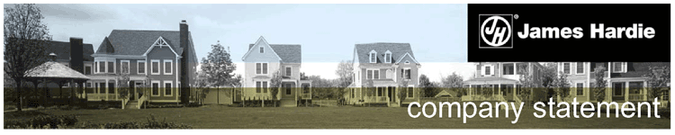 (James Hardie logo)