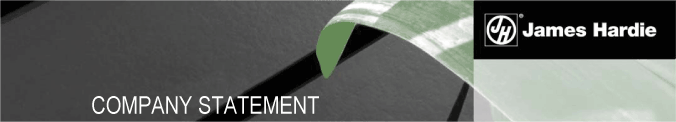 (JAMES HARDIE LOGO)