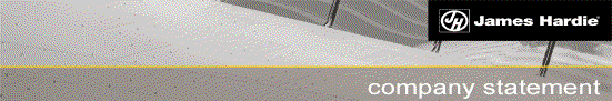 (JAMES HARDIE LOGO)