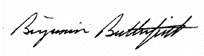 -s- Benjamin P Butterfield