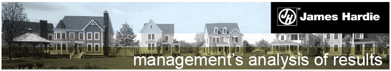 (JAMES HARDIE LETTERHEAD)