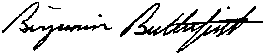 -s- Benjamin P Butterfield